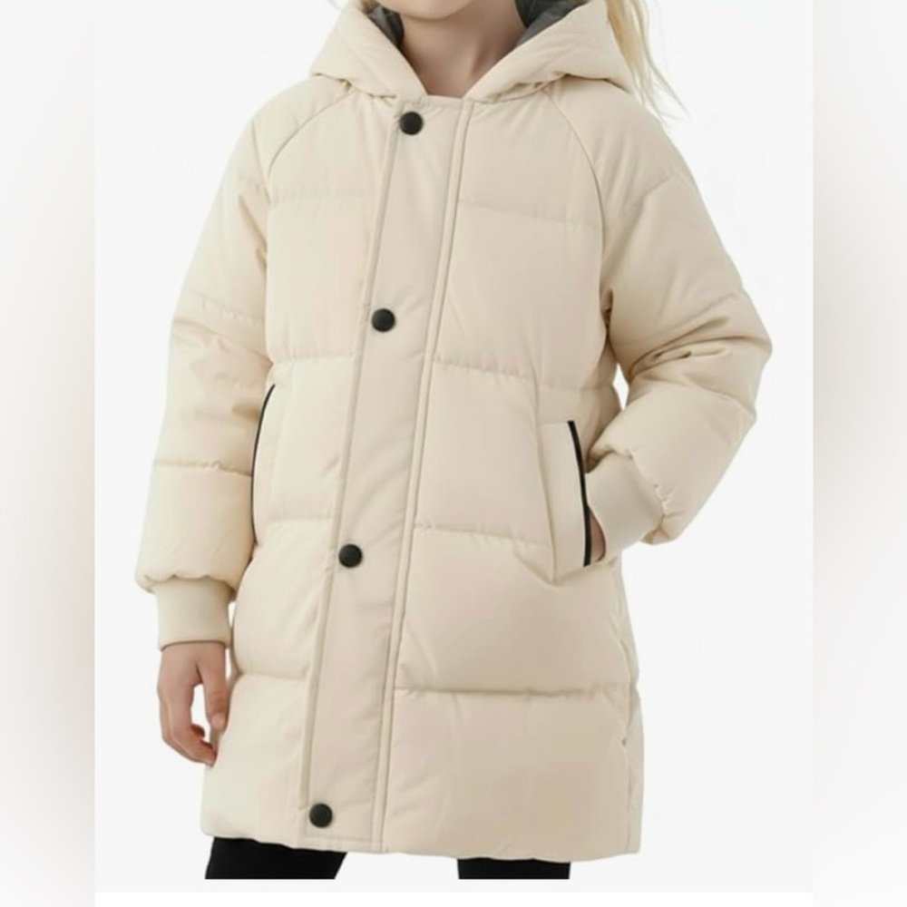 NWT PATPAT Puffer Jacket  Hooded Heavyweight Padded Winter Coat size 4/5